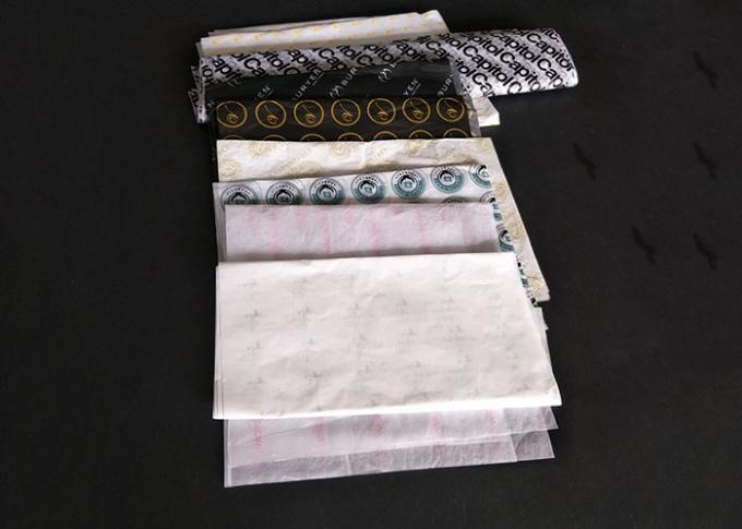 Diverse certificat de la feuille imprimé ISO9001 de papier de soie de soie de cadeau par coutume cosmétique