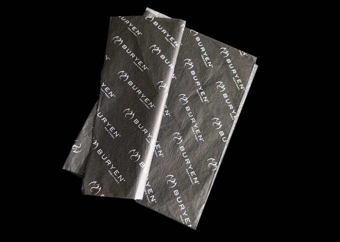 Impression offset de estampillage chaude personnalisée de conception de logo de papier de soie de soie d'enveloppe de cadeau