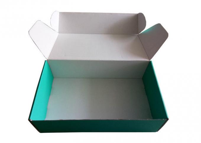 Imprimez le ruban de boîte-cadeau de papier bleu/insertion de mousse pour l'empaquetage de chaussures