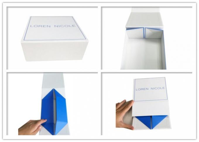 Boîte-cadeau se pliants d'impression polychrome, boîte actuelle de papier avec la fermeture d'aimant