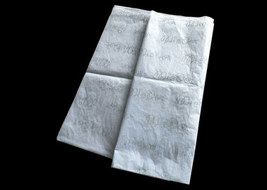 Le papier de soie de soie mélangé imprimé par logo de cadeau de pulpe mécanique chausse l'empaquetage étanche à l'humidité
