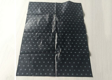 Chine Impression en vrac faite sur commande noire de logo de papier de soie de soie de taille et de couleur pendant des cadeaux de Noël usine