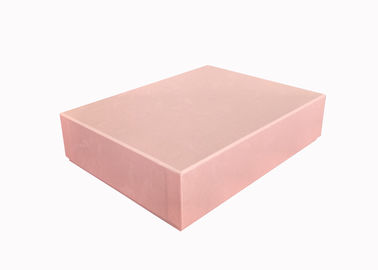 Emballage de papier rose de cadre de photo de couverture de carton de boîte-cadeau de paquet de Lat d'album