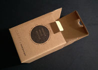 Boîtes mobiles de papier de petit carton de Brown ridées pour l'expédition de emballage fournisseur