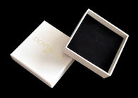 Boîte-cadeau blancs de carton décoratifs, boîtes actuelles avec l'insertion de plateau de couvercles fournisseur