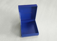 La stratification brillante de boîte formée par livre bleu de montre de carton enferme dans une boîte le poids léger fournisseur