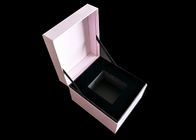 Couvercle d'insertion de plateau de mousse de boîte à bijoux de couleur et métier de base formés par livre rose fournisseur