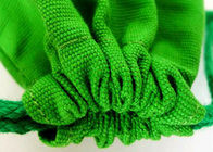 Sacs de cordon verts faits sur commande de petite taille de velours mous pour protéger des bijoux fournisseur