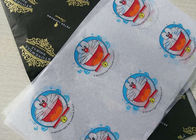 Papier d'emballage de tissu en soie étanche à l'humidité avec le modèle imprimé par image de bande dessinée fournisseur