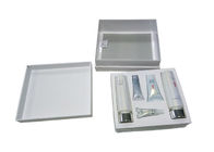 Boîte-cadeau de papier de carton 3 couches/plateau en plastique pour l'emballage cosmétique fournisseur