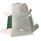 taille adaptée aux besoins du client imprimée polychrome blanche de boîte de papier du carton 350gsm fournisseur