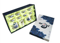 Emballage coloré imprimé de couvercle et de cadeau de service à thé de style chinois de boîtes basses fournisseur