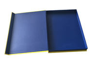 Le livre de fermeture d'aimant a formé emballage mat/brillant de boîte de stratification de brochure fournisseur