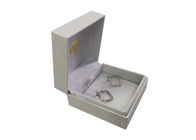 Emballage de carton de boîte-cadeau de papier de bijoux d'Earing avec le logo/taille adaptés aux besoins du client fournisseur