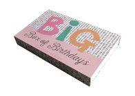 Concevez l'emballage en fonction du client fait main coloré de cadeau de boîte formé par livre pour la robe de filles fournisseur