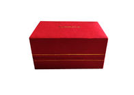 Beau boîte-cadeau de papier carré petit paquet de luxe de bijoux pour la boucle d'oreille/anneau de mariage fournisseur