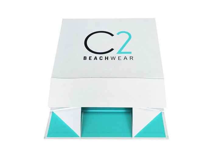 Boîte se pliante de carton empaquetant la fermeture magnétique pour les vêtements de bain ZXC-001 fournisseur