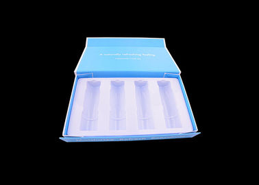 Chine Caisse d&#039;emballage pliable cosmétique, boîte-cadeau plat blanc de soutien intérieur pliant usine
