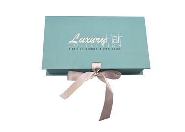 Chine Ruban décoratif de papier bleu-clair de boîtes de rangement de carton de Teal ambiant usine