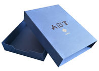 La boîte de papier coulissante bleu-clair acceptent favorable à l'environnement recyclable fait sur commande fournisseur